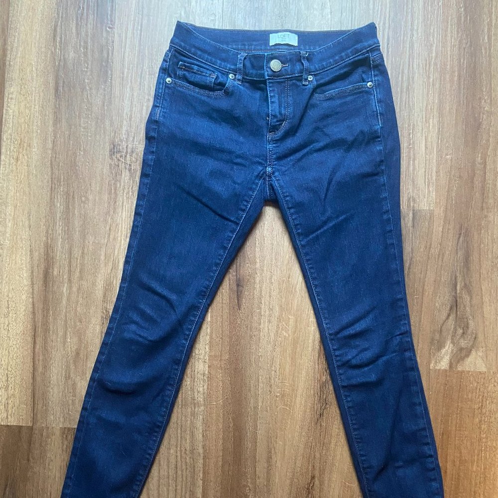 LOFT Modern Skinny Ankle Jeans Size 0P